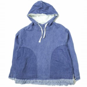 ATELIER BETON アトリエベトン 19SS 日本製 DENIM ANORAK デニムアノラックジャケット 191-09C 4 Indigo プルオーバー パーカー アウター