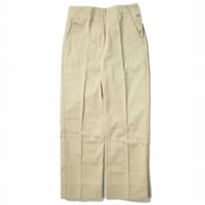 Drawer ドゥロワー 日本製 コットンツイルベイカーパンツ 6514-236-1192 34 BEIGE サイドボタン ボトムス