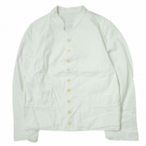 ANATOMICA アナトミカ フランス製 DOLMAN JACKET - PANAMA COTTON パナマコットン ドルマンジャケット 1 WHITE ドールマン アウター