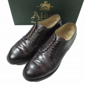 ALDEN x ETS.MATERIAUX オールデン マテリオ 別注 Cordovan U-Tip Shoes コードバンUチップシューズ 5918 US8.5D(26.5cm) Dark Burgundy