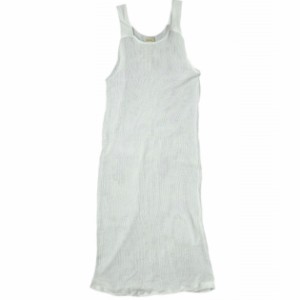 maturely マチュアリー 21SS Military Net Sleeveless Vest ミリタリーネットスリーブレスベスト 13-06-0217-101 ホワイト BEAMS ロング