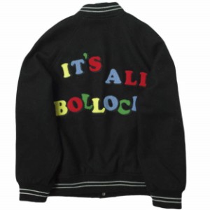 SUPREME シュプリーム 21SS Jamie Reid Its All Bollocks Varsity Jacket ジェイミーリード ウールスタジャン XL BLACK ジャケット