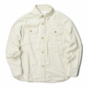 Ray BEAMS レイビームス 19AW コーデュロイビッグシャツ 63-11-0288-879 ONE SIZE OFF WHITE 長袖 トップス