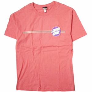 SANTA CRUZ サンタクルーズ CLASSIC DOT S/S TEE クラシックドットTシャツ L サーモンピンク 半袖 ロゴ トップス