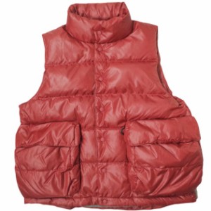 新品 DAIWA PIER39 ダイワ ピア39 22AW TECH BACK PACKER DOWN VEST リップストップ ダウンベスト BW-24022W M(JP) RED アウター