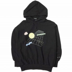 新品 UNDERCOVER アンダーカバー 22SS パッチ＆刺繍 OGRE YOU ASSHOLE HOODIE スウェットプルオーバーパーカー UC1B4807-2 3 BLACK