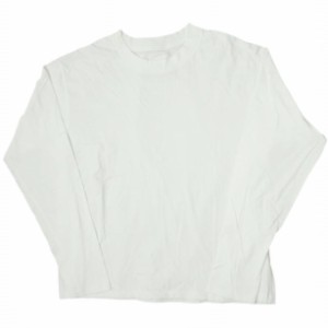 RE-PURPOSE リパーパス 日本製 SOLID L/S TEE ソリッドロングスリーブTシャツ L ホワイト 長袖 LECHOPPE レショップ トップス