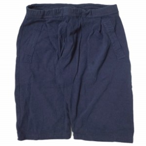 WILLY CHAVARRIA ウィリーチャバリア BUFFALO SHORT PANTS バッファロースウェットショートパンツ M ネイビー サルエル ショーツ