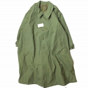 Dead Stock FRENCH ARMY フランス軍 M-35 Military Motorcycle Coat モーターサイクルコート 1 Khaki VINTAGE ヴィンテージ アウター