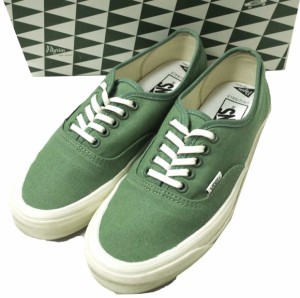 VANS x Pilgrim Surf+Supply バンズ ピルグリム サーフ+サプライ 別注 AUTHENTIC LX オーセンティック US6.5(24.5cm) GREEN/MARSHMALLOW