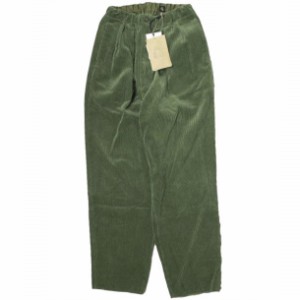 新品 KAPTAIN SUNSHINE キャプテンサンシャイン Cord Cutoff Easy Pants コーデュロイカットオフイージーパンツ KS7FPT08 32 Field Green