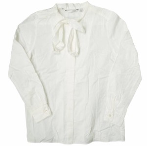 Traditional Weatherwear トラディショナルウェザーウェア BOWTIE SHIRT ボウタイシャツ L201GFFSH0289CU S ホワイト リボン ブラウス