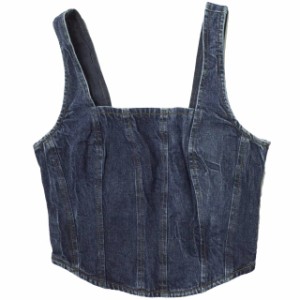 BAUM UND PFERDGARTEN バウムウンドヘルガーデン 23SS デニムコルセットトップス 22862-SS23-MAR Free Indigo トップス