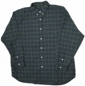 SSZ x MIN-NANO エスエスズィー ミンナノ 23AW 別注 BLACKWATCH SHIRT ブラックウォッチ オーバーサイズBDシャツ 11-11-0635-139 L