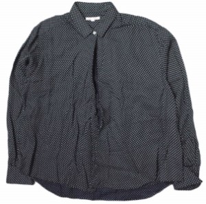 HAVERSACK ハバーザック 日本製 レクセルドットシャツ 321600 1 ネイビー 長袖 ブラウス トップス