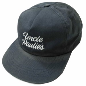 Uncle Paulies アンクルポーリーズ SNAPBACK CAP ロゴ刺繍 スナップバックキャップ Free ネイビー 5パネル 帽子
