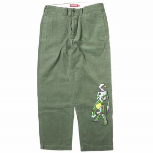 新品 SUPREME シュプリーム 21AW Gonz Corduroy Chino Pant ゴンズコーデュロイチノパンツ 34 Dusty Green WEEK6 ボトムス