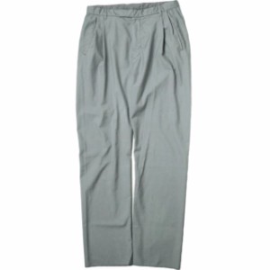 新品 mando マンド 21SS 日本製 PE/RA TUCK SARROUEL PANTS ポリエステルレーヨン タックサルエルパンツ 21198-001 2 GRAY ボトムス