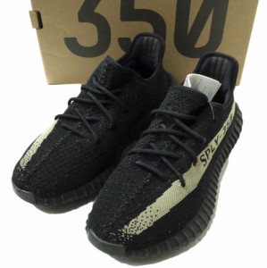 adidas Originals by KANYE WEST アディダス カニエウエスト YEEZY BOOST 350 V2 イージーブースト BY9611 US8.5(26.5cm) CBLACK/GREEN