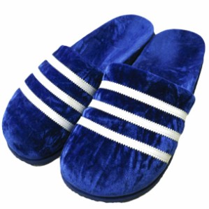 adidas アディダス 23SS ADIMULE SLIDES アディミュールサンダル GY2556 US9(27.5cm) BLUSLD/FTWWHT/BLUSLD ベロア ベルベット シューズ