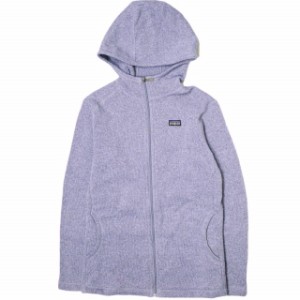 PATAGONIA パタゴニア 10AW Girls Better Sweater Hoody ガールズ ベターセーターフーディ 65700 XL(14) HYD パープル フリース パーカー