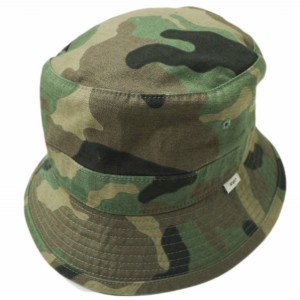 WTAPS ダブルタップス 20AW 日本製 BUCKET / HAT / COTTON. SATIN. CAMO カモフラージュバケットハット 202HCDT-HT15 03(L) WOODLAND