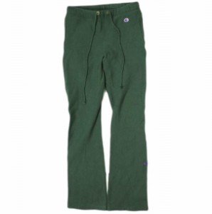 N.HOOLYWOOD x Champion エヌハリウッド チャンピオン 23SS 別注 NEW WEAVE SWEAT PANTS フレアスウェットパンツ C8-W228 L GREEN