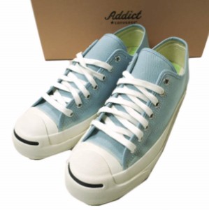 新品 CONVERSE ADDICT コンバースアディクト 23AW JACK PURCELL CANVAS ジャックパーセル キャンバス 1AD671 US8(26.5cm) LT.BLUE