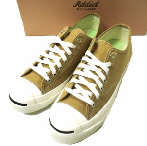 新品 CONVERSE ADDICT コンバースアディクト 23AW JACK PURCELL CANVAS ジャックパーセル キャンバス 1AD672 US10.5(29cm) CAMEL