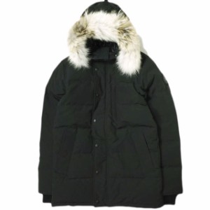 新品 CANADA GOOSE カナダグース CARSON PARKA BLACK LABEL カーソンパーカ 3805MB S BLACK ファー付き ダウンジャケット 定価248,600円