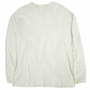 Steven Alan スティーブンアラン MICRO TOP BORDER LONG SLEEVE TEE BOX ボーダーロングスリーブTシャツ 8112-241-0251 L ナチュラル