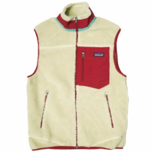 新品 PATAGONIA パタゴニア 2011年製 CLASSIC RETRO-X VEST クラシックレトロエックスベスト 23047 MENS S NAT Natural ボア フリース