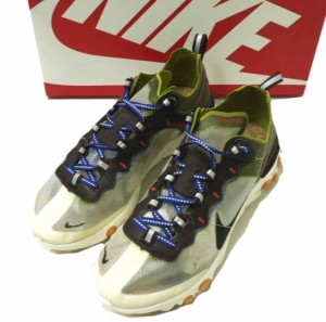 NIKE ナイキ REACT ELEMENT 87 リアクトエレメント AQ1090-300 US6.5(24.5cm) MOSS/BLACK-EL DORADO スニーカー シューズ