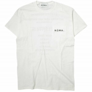 NOMA t.d. x NEPENTHES ノーマティーディー ネペンテス 別注 日本製 イベント限定 プリントポケットTシャツ M ホワイト 半袖 トップス