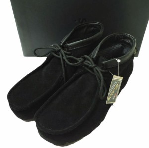 Clarks クラークス Wallabee BT GTX ワラビーブーツ ゴアテックス 26128499 UK9.5(27.5cm) BLACK SUEDE スエード GORE-TEX シューズ