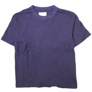 RE-PURPOSE リパーパス 日本製 SOLID CREW NECK TEE ソリッドクルーネックTシャツ L パープル 半袖 LECHOPPE レショップ トップス