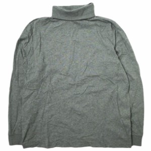 L.L.Bean エルエルビーン Mens Carefree Unshrinkable Turtleneck タートルネックロングスリーブTシャツ 508642 XL グレー