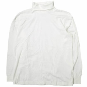 L.L.Bean エルエルビーン Mens Carefree Unshrinkable Turtleneck タートルネックロングスリーブTシャツ 508642 L ホワイト