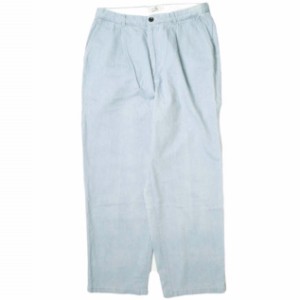 Steven Alan スティーブンアラン BLEACH S/DENIM SUPER BAGGY TAPERED ブリーチデニム スーパーバギーテーパードパンツ 8114-217-0035 L