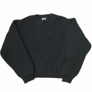 H BEAUTY&YOUTH エイチ ビューティーアンドユース 3GAUGE COTTON×NYLON KNIT ローゲージクルーネックニット 1613-199-3315 Dk.Navy