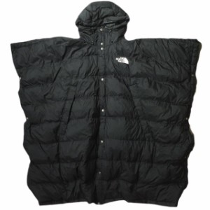 THE NORTH FACE ザ・ノースフェイス Padded Poncho Coat Unisex パデッドポンチョコート ユニセックス NY82230 Free BLACK 中綿 アウター