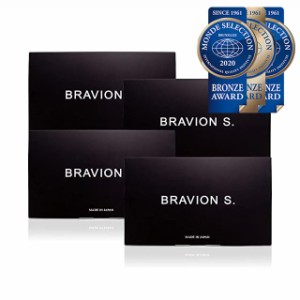 増大サプリ BRAVION S.（ブラビオンエス） 公式通販 4箱 4ヶ月分 5年連続モンドセレクション受賞国産増大サプリメント シトルリン アルギ