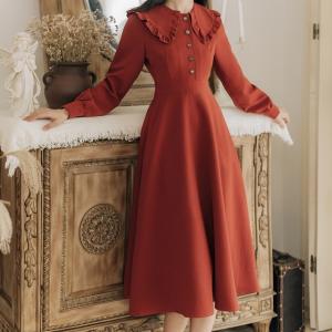 襟付き ワンピース レトロの通販 Au Pay マーケット