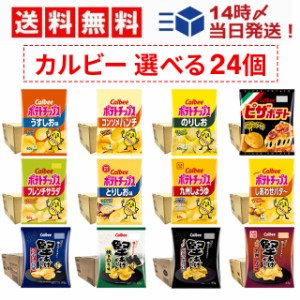 カルビー スナック菓子 選べる 2ケース 合計24個 セット まとめ買い