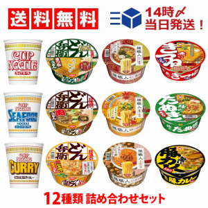 定番 カップ麺 カップラーメン 食べ比べ 12種類 詰め合わせ アソート セット まとめ買い (鬼かき揚げうどん) インスタント ラーメン 即席