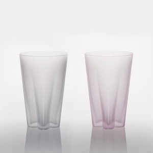 100%SAKURASAKU YUKISAKURA TUMBLER KOHAKU【さくらさく雪桜 タンブラー 紅白】卓上に桜の花が咲くグラスキッチン用品インテリアギフト 