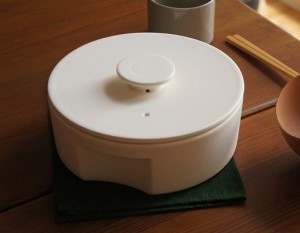 Ceramic Japan土鍋 do-nabe IH対応 Lサイズ ホワイト直火・IH両用電子レンジ使用可オーブン使用可時直火用(高耐熱)素材キッチン用品ギフ