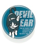 缶バッチ 猫 DEVIL EAR ネコ ねこ 猫柄 雑貨 - メール便 - SCOPY スコーピー