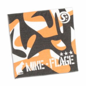 タオル 猫 MIKE-FLAGE ネコ ねこ 猫柄 雑貨 - ミニタオル - メール便 - SCOPY スコーピー
