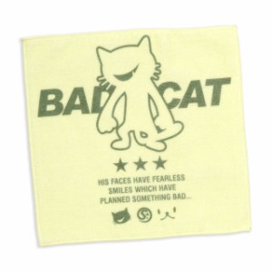 タオル 猫 BAD CAT ネコ ねこ 猫柄 雑貨 - ミニタオル - メール便 - SCOPY スコーピー